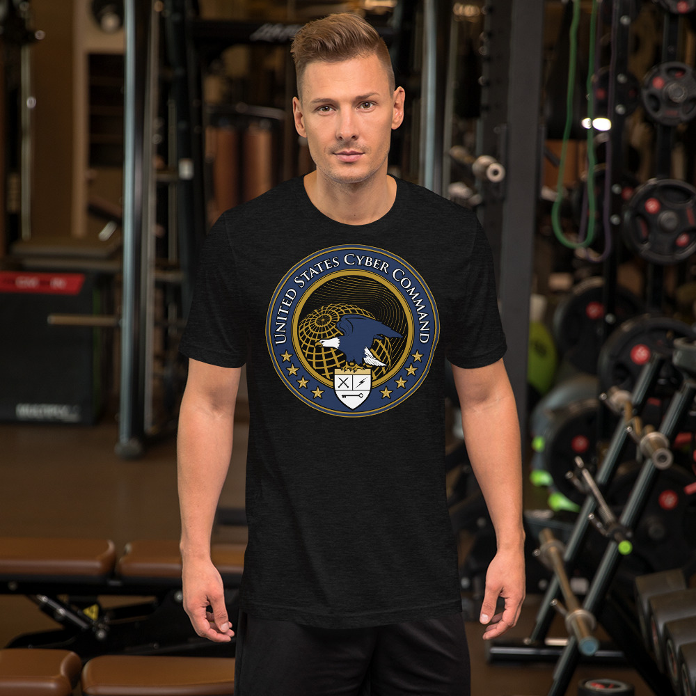 UNITED STATES CYBER COMMAND - Black Heather, XL