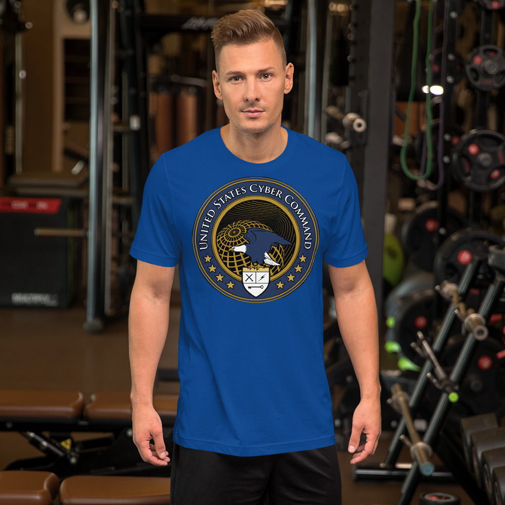 UNITED STATES CYBER COMMAND - True Royal, XL